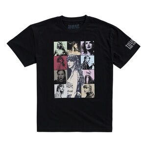 Taylor Swift THE ERAS TOUR BLACK T-SHIRT Size Medium